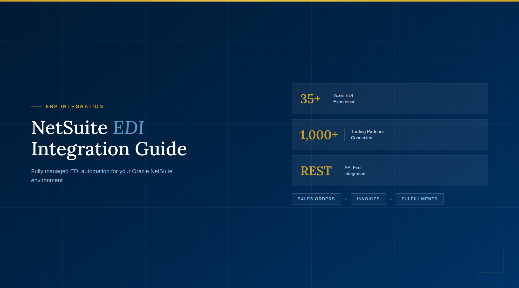 NetSuite EDI